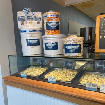 Clusters Handcrafted Popcorn -Wildwood - display of popcorn - Popcorn Shops Near Me - Wildwood, New Jersey Clusters Handcrafted Popcorn -Wildwood - display of popcorn - Popcorn Shops Near Me - Wildwood, New Jersey