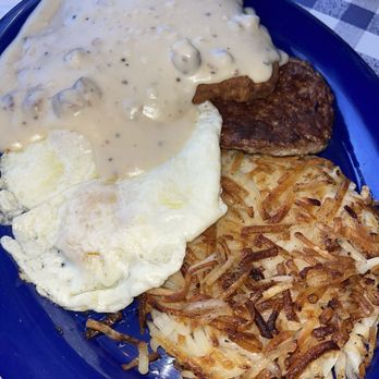 Bill's Grill - Chicken Fried Steak, Eggs, sausage $15.25. - Burgers Near Me - Prescott, Arizona Bill's Grill - Chicken Fried Steak, Eggs, sausage $15.25. - Burgers Near Me - Prescott, Arizona