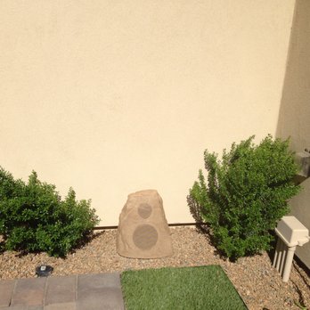 Digital Solutions - Outdoor Klipsch Rock Speaker powered by a NuVo system - Security Systems Near Me Digital Solutions - Outdoor Klipsch Rock Speaker powered by a NuVo system - Security Systems Near Me
