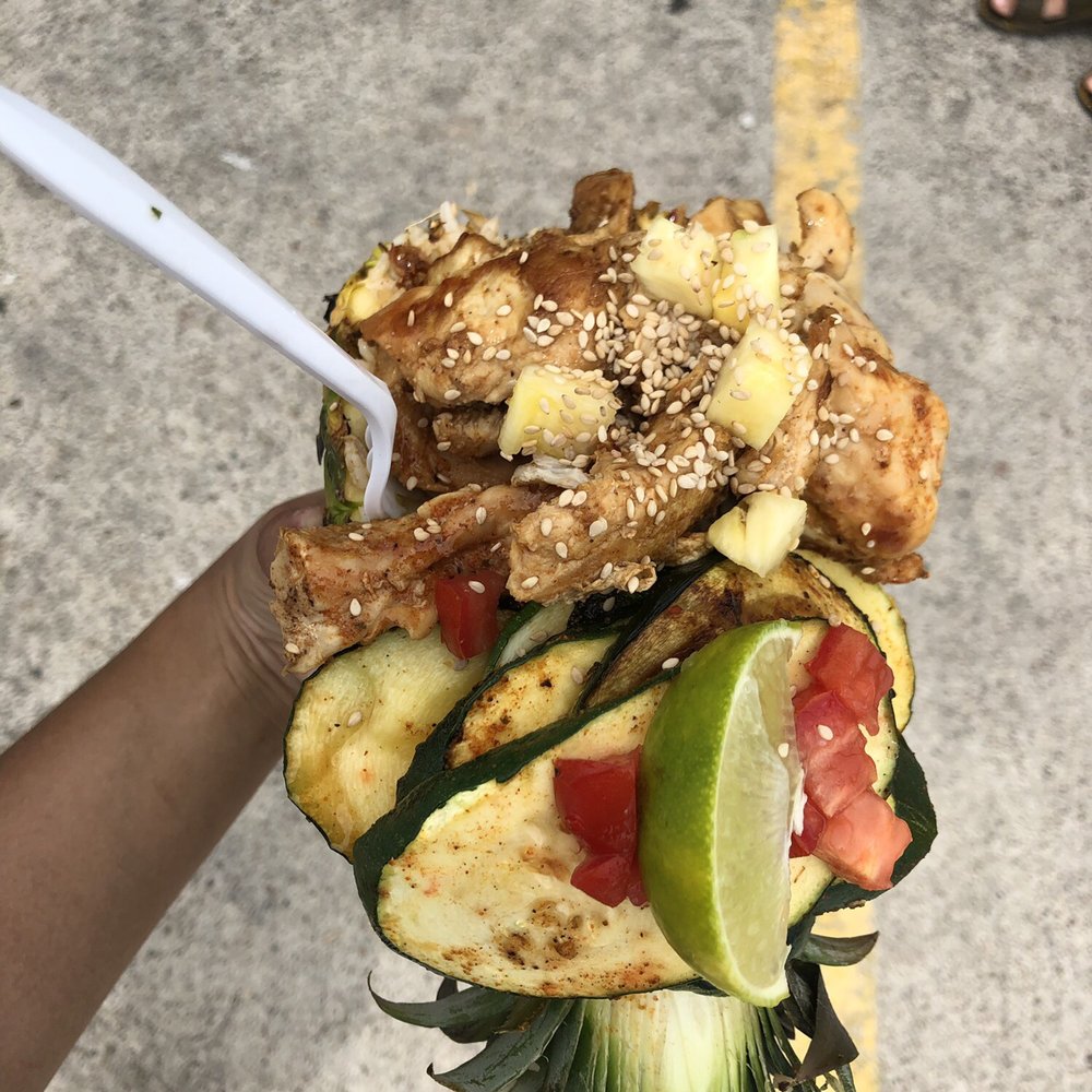 Pineapple Ninjaz - Chicken Bowl - Food Trucks Near Me - South Padre Island, Texas Pineapple Ninjaz - Chicken Bowl - Food Trucks Near Me - South Padre Island, Texas