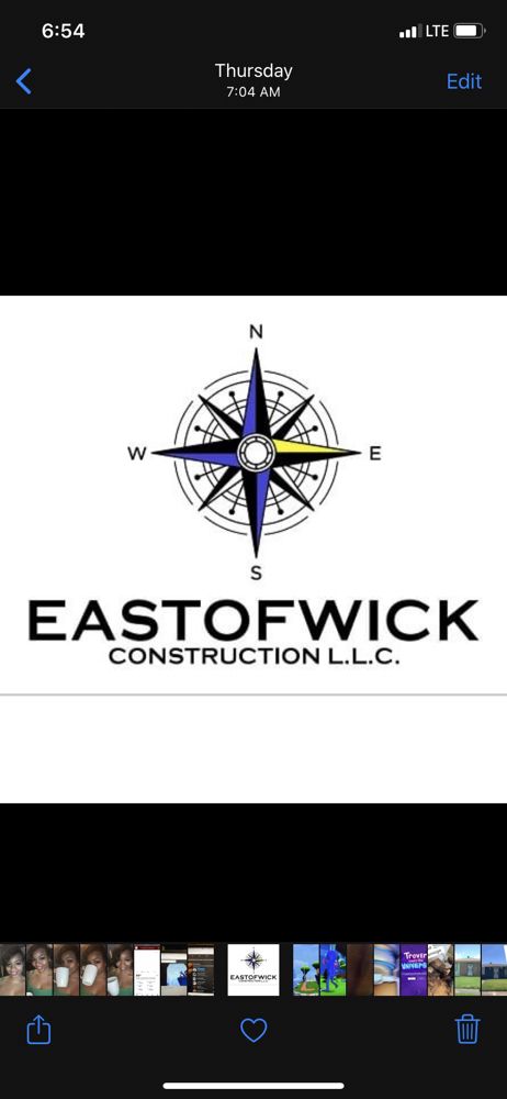 Slide of EastOfWick Construction