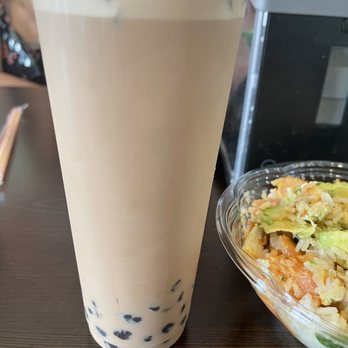 Poke River - The Bubble Tea and Poke Salad with 3 Protein - Japanese Near Me - Evansville, Indiana