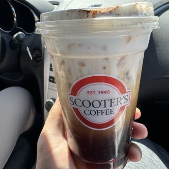 Scooter's Coffee - Cinnamon cream cold brew - Coffee & Tea Near Me - Prior Lake, Minnesota