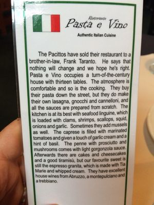 Pasta e Vino Ristorante by null