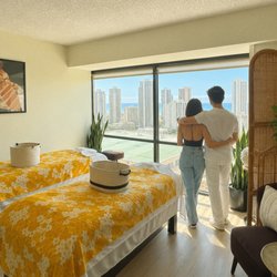 Lava Massage & Day Spa - Couples massage with amazing views