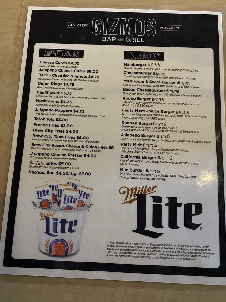 Gizmo’s Bar & Grill Logo