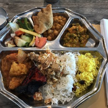 Thali Indian Restaurant - Delicious spread! - Indian Near Me - Durham, North Carolina Thali Indian Restaurant - Delicious spread! - Indian Near Me - Durham, North Carolina