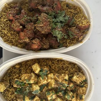 Sankranti - Boneless Chicken Biryani and Paneer Biryani - Indian Near Me - Atlanta, Georgia