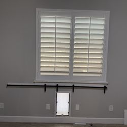 Shutterz Incorporated - Doggie dog will have Shutterz to slide over... wait for the 'after picture '