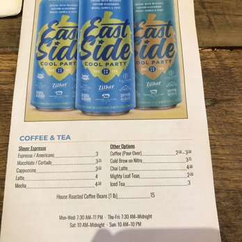 Lazarus Brewing - Menu - Breweries Near Me - Austin, Texas