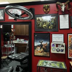 Levi and Lili Tattoo Company - Levi's station