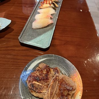 Sake - Short ribs and Nigiri - Japanese Near Me - Napa, California