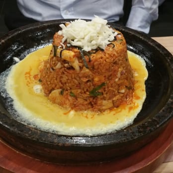 Five Senses - Kimchi fried rice with seafood - Korean Near Me - New York, New York Five Senses - Kimchi fried rice with seafood - Korean Near Me - New York, New York