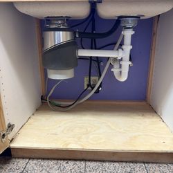 Your Handyman & Remodeling Solutions - After: Restored Under Kitchen Sink Cabinet
