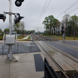 Lynx Old Concord Station - Rail bridge over Old Concord Rd & N Tryon Intersection.
