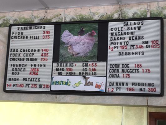 Menu photo 3 Dixie Fried Chicken Belle Glade, FL