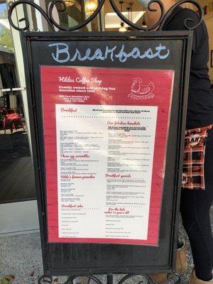 Menu photo 3 Hilda's Coffee Shop San Anselmo, CA