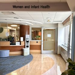 VHC Health - 2nd secure checkin in.  You have to be verified and let in.  I always feel that my Daughter and Grandbabies are well protected here.