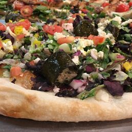 Greek Salad Pizza Greek Salad Pizza