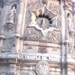 Templo del Pocito - Templo del Pocito. Detalle de la Fachada