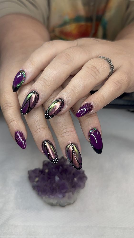 Nails & Lashes at Meraki Logo