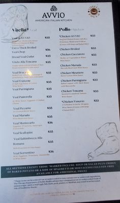 Menu photo 2 AVVIO Chicago, IL