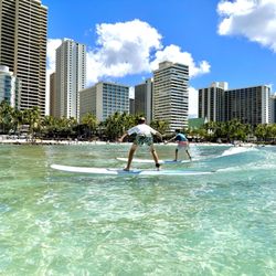 Sparky's Surf School - Surfs up!