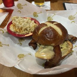 Pretzel Pub Chicken Sandwich