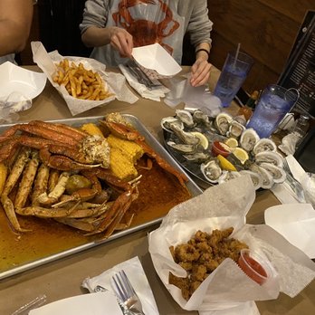 Crazy Crab - king crab, fried calamari, fries, and oysters. - Cajun/Creole Near Me - Fairfax, Virginia Crazy Crab - king crab, fried calamari, fries, and oysters. - Cajun/Creole Near Me - Fairfax, Virginia