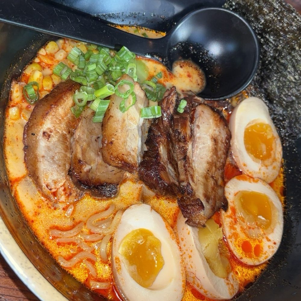 Ton Noodles - Tonkotsu Ramen w/ Thai Tom broth - Japanese Near Me - Raleigh, North Carolina Ton Noodles - Tonkotsu Ramen w/ Thai Tom broth - Japanese Near Me - Raleigh, North Carolina