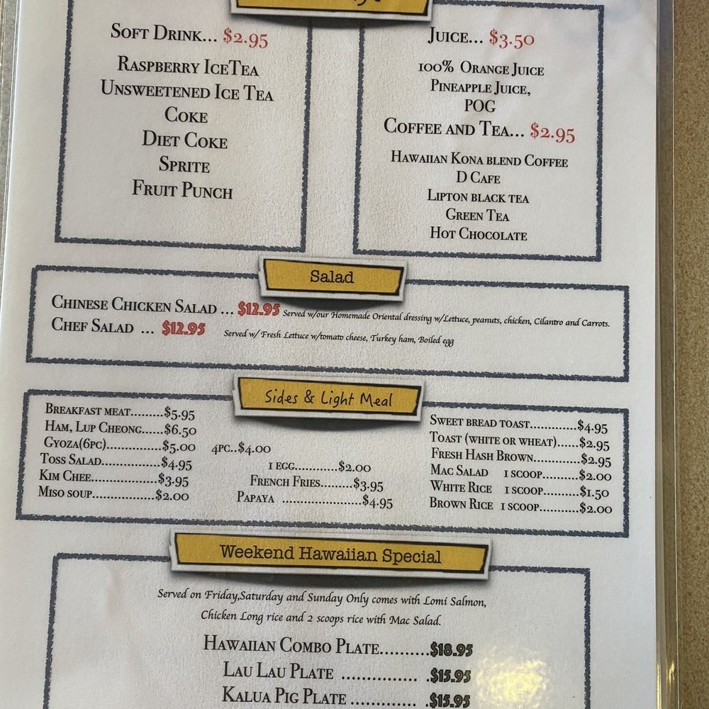 Kam Bowl - Diners Near Me - Honolulu, Hawaii Kam Bowl - Diners Near Me - Honolulu, Hawaii