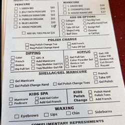 Purelux Nail Spa - Pricing full transparency no miscommunication
