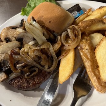 Blue Spruce Saloon & Grill - Hamburger steak - American Near Me - Packwood, Washington Blue Spruce Saloon & Grill - Hamburger steak - American Near Me - Packwood, Washington