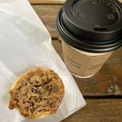 Nancy's Bakery - Brownie pecan buttertart. Very sweet.