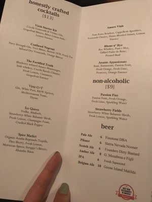 Menu photo 6 Virtù Honest Craft Scottsdale, AZ