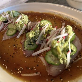 Tesota - Hiramasa Crudo - Comfort Food Near Me - Phoenix, Arizona Tesota - Hiramasa Crudo - Comfort Food Near Me - Phoenix, Arizona