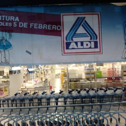 Aldi - Todo listo para la inauguración. Día 5 FEBRERO 2014.
