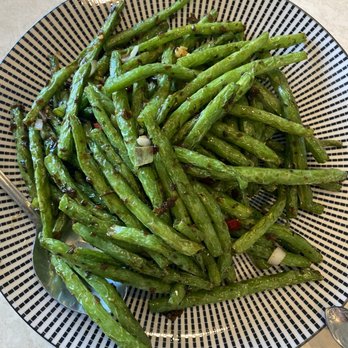 Trendy Vegan - Stir Fried Green Been - Vegan Near Me - Houston, Texas Trendy Vegan - Stir Fried Green Been - Vegan Near Me - Houston, Texas
