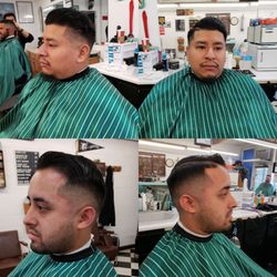 Gentelmans contour with razor fade