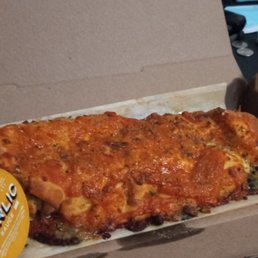 a pizza in a box