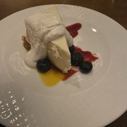 Dessert! Creamsicle cheesecake!