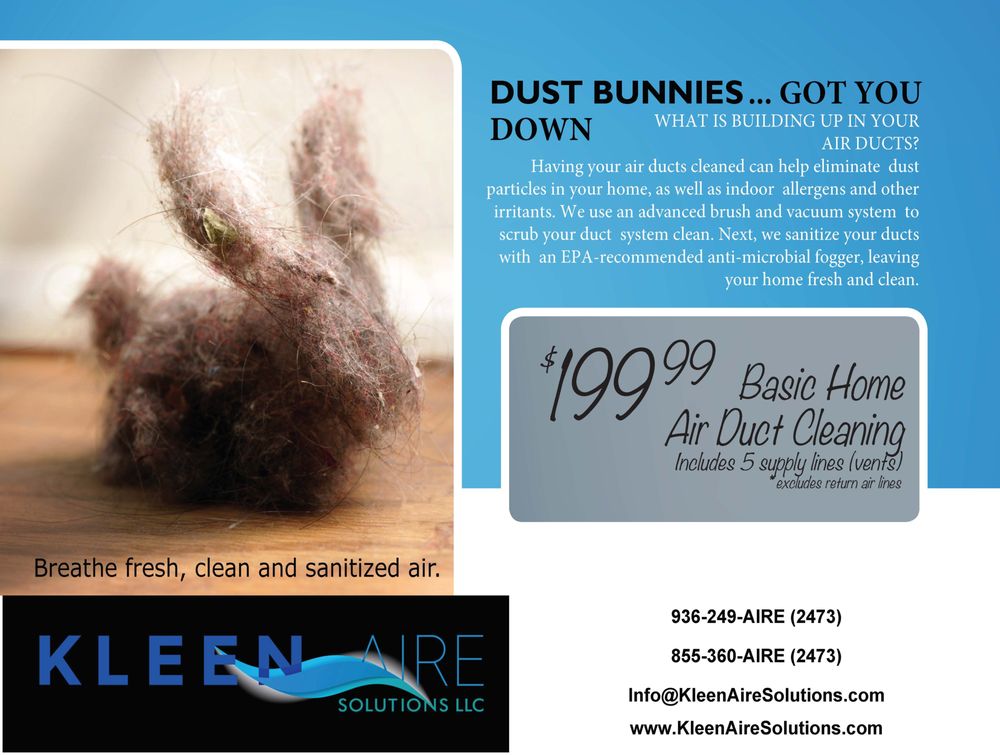 KLEEN AIRE SOLUTIONS Updated August 2024 9450 Pinecroft, The