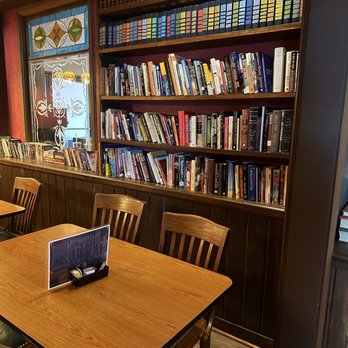The library - Side reading room where meals are served. - New American Near Me - International Falls, Minnesota The library - Side reading room where meals are served. - New American Near Me - International Falls, Minnesota
