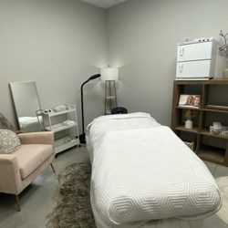 Revive Wellness + Aesthetics - This is one of our individual treatment rooms for massages and facials.