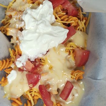 Spirals: Hot Dogs & More - Spirals nachos - New American Near Me - Norman, Oklahoma Spirals: Hot Dogs & More - Spirals nachos - New American Near Me - Norman, Oklahoma
