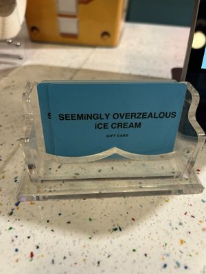 Seemingly Overzealous Ice Cream by null