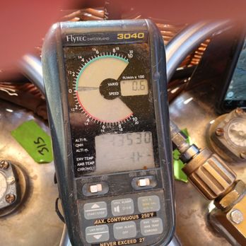 Rainbow Ryders Hot Air Balloon Ride - The pilot's altimeter and compass. - Hot Air Balloons Near Me - Glendale, Arizona