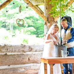 Complete Entertainment Wedding Productions - Carrie and Ron 2018 - 08-25 Memory Mountain ceremony tree planting