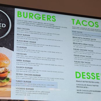 Fueled Fresh Kitchen - Menu - Salad Near Me - Draper, Utah