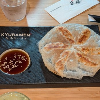 Kyuramen x TBaar - Pan Fried Gyoza Dumplings (6Pcs) - Desserts Near Me - Arcadia, California